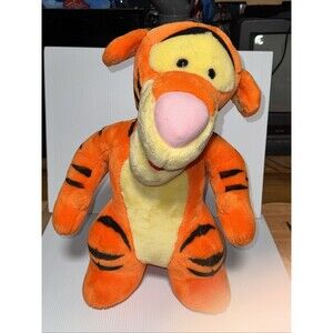 Jumbo Tigger Tiger Large Plush Stuffed Animal Toy Disney Mattel 23” Winnie Pooh